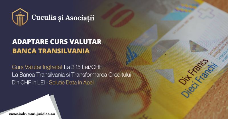 Adaptare Curs Valutar Banca Transilvania