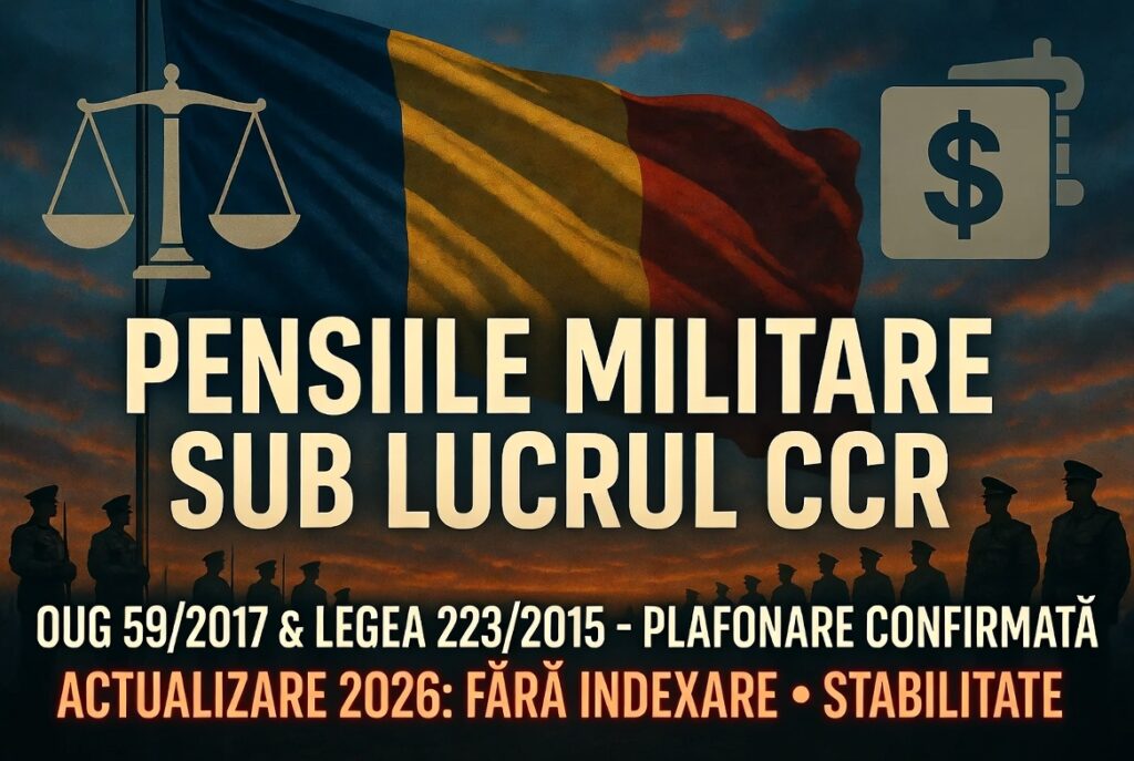 Plafonarea Pensiilor Militare