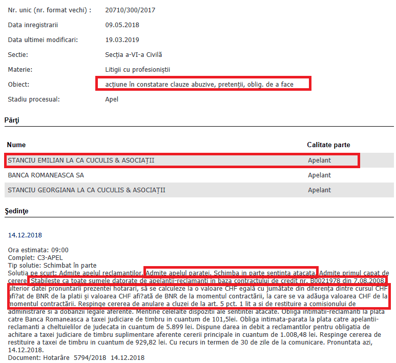 Adaptarea Contractului De Credit
