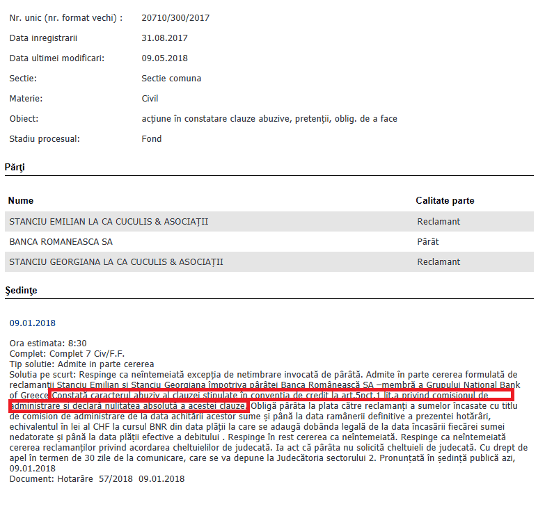 Adaptarea Contractului De Credit