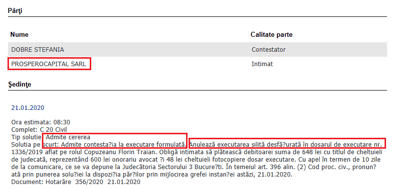 Poprirea Pe Contul Bancar