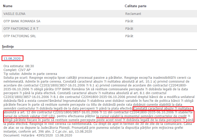 Cursul Valutar Chf Stabilizat