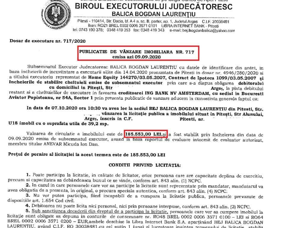 Poprire La Ing Bank