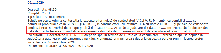Procesul Verbal De Licitatie