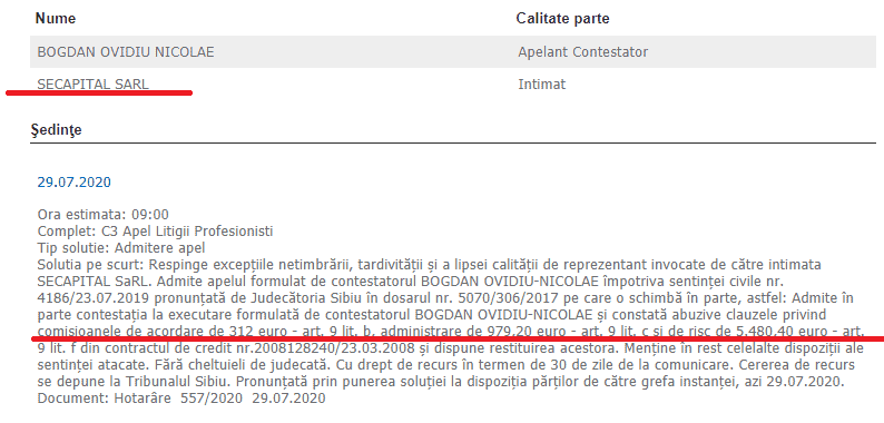 Clauze Abuzive Secapital
