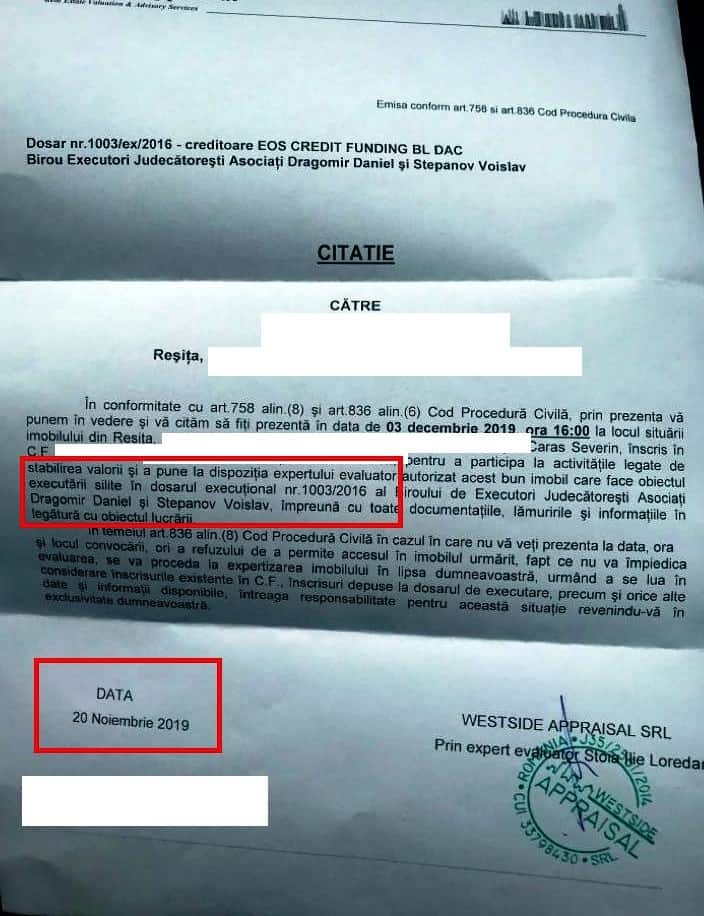 executarea silita a imobilului debitorului