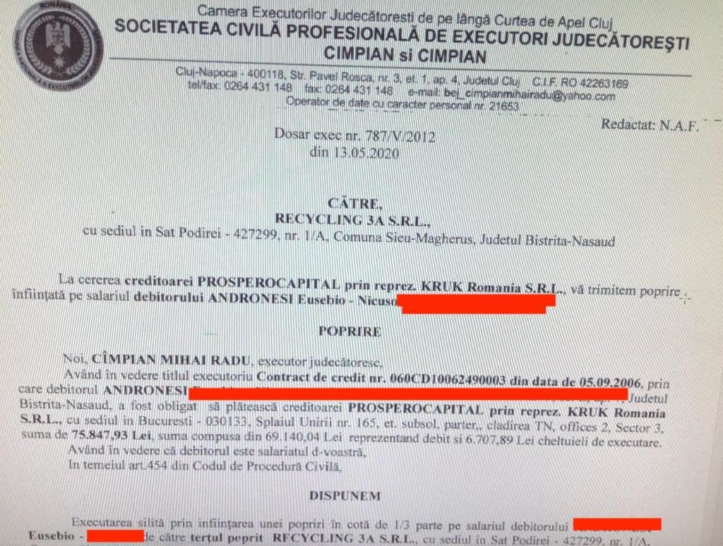 Datorie Prescrisa