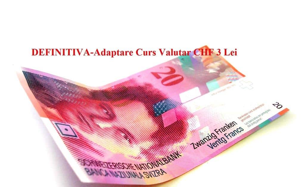Adaptarea Contractului De Credit – Curs Valutar Adaptat
