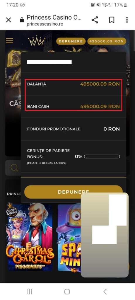 Proces Princess Casino