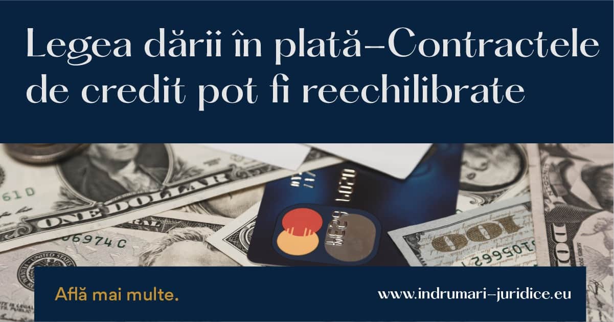 Model Invocare Impreviziune Reechilibrare Contracte Credit Banci – Avocat Cuculis