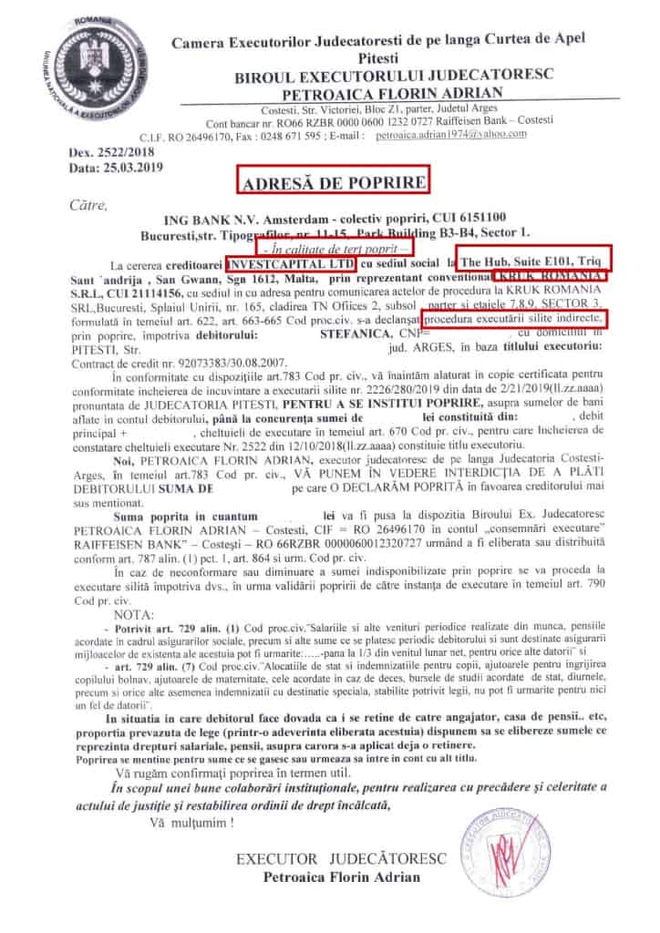 Anularea Actelor De Executare Silita