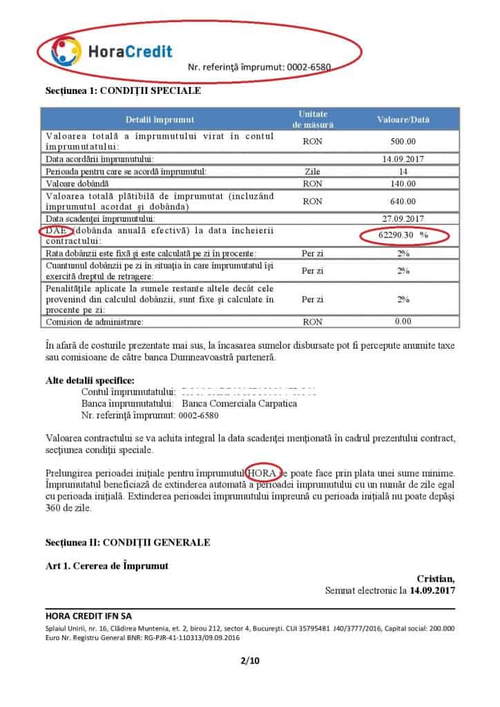 Executat Silit De Hora Credit