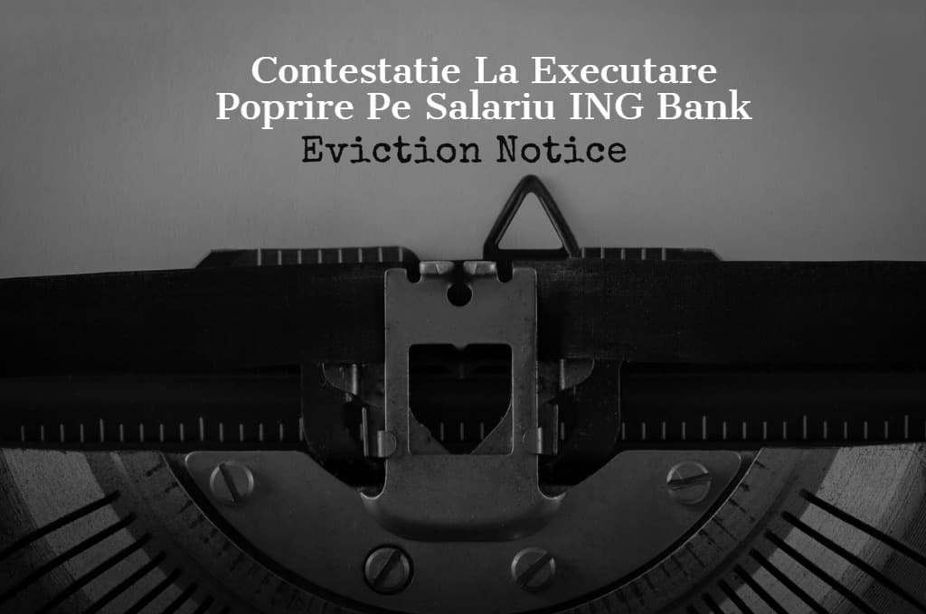 Poprire La Ing Bank Si Somatie Executare Silita Imobiliara
