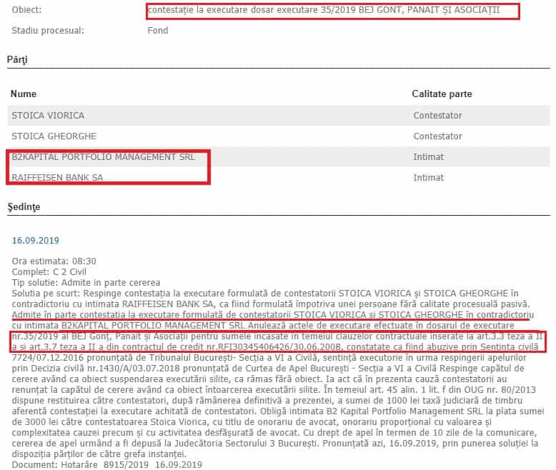 Executat Silit De B2Kapital