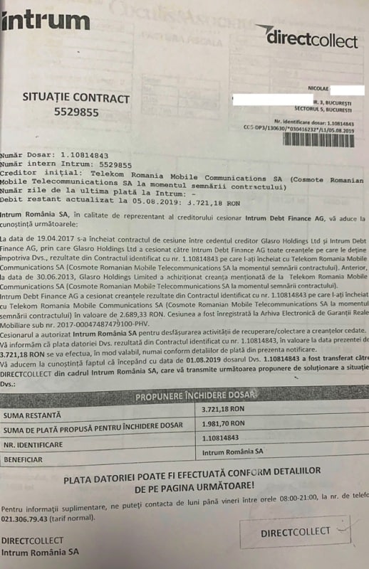 Datorie La Firma De Telefonie