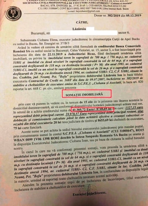 Executat Silit De BCR