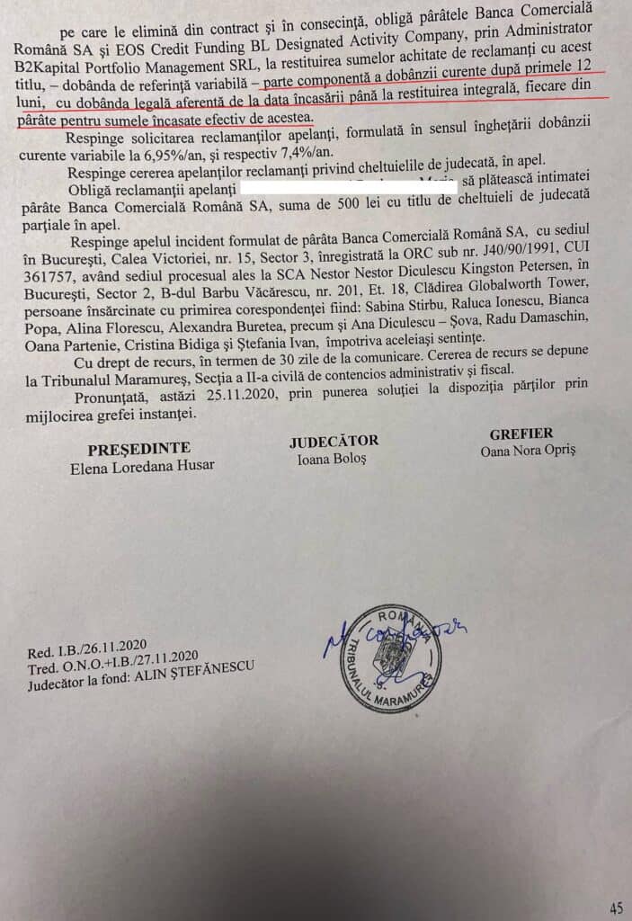 Clauze Abuzive Banca BCR
