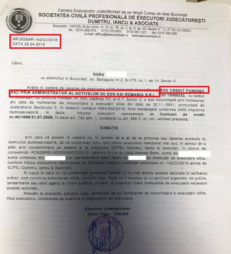 Executat Silit Succesiv