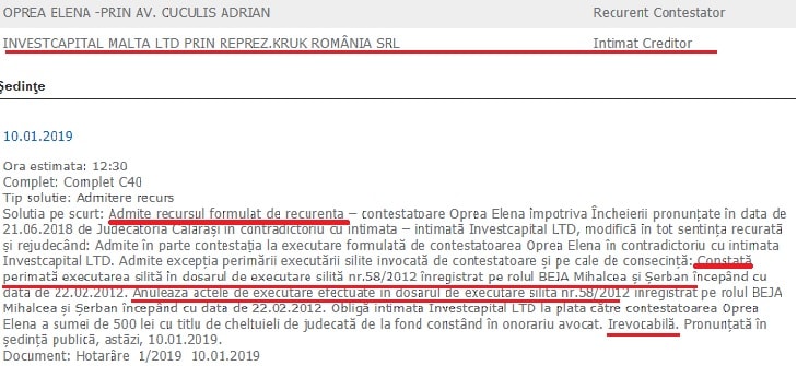 Executat Silit De Kruk