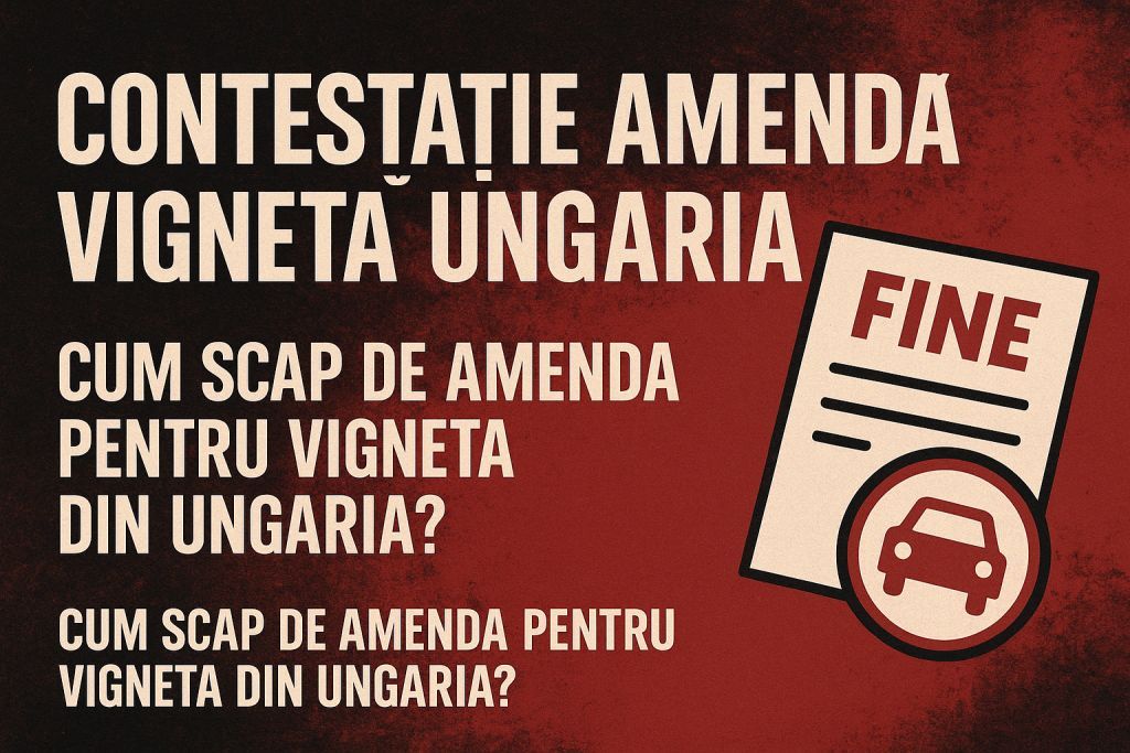 Amenda Vinieta Ungaria – Cum Scap De Amenda Primita In Ungaria? Contestatie Lipsa Vinieta Ungaria