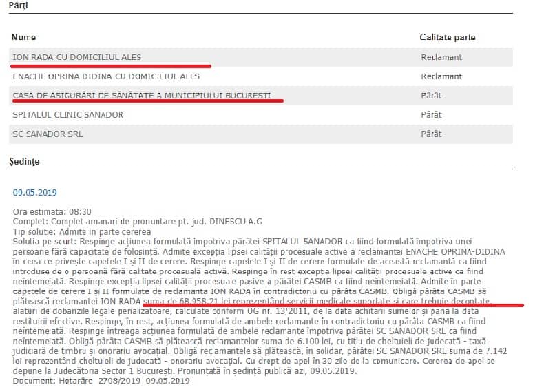 Obligarea CASMB La Plata