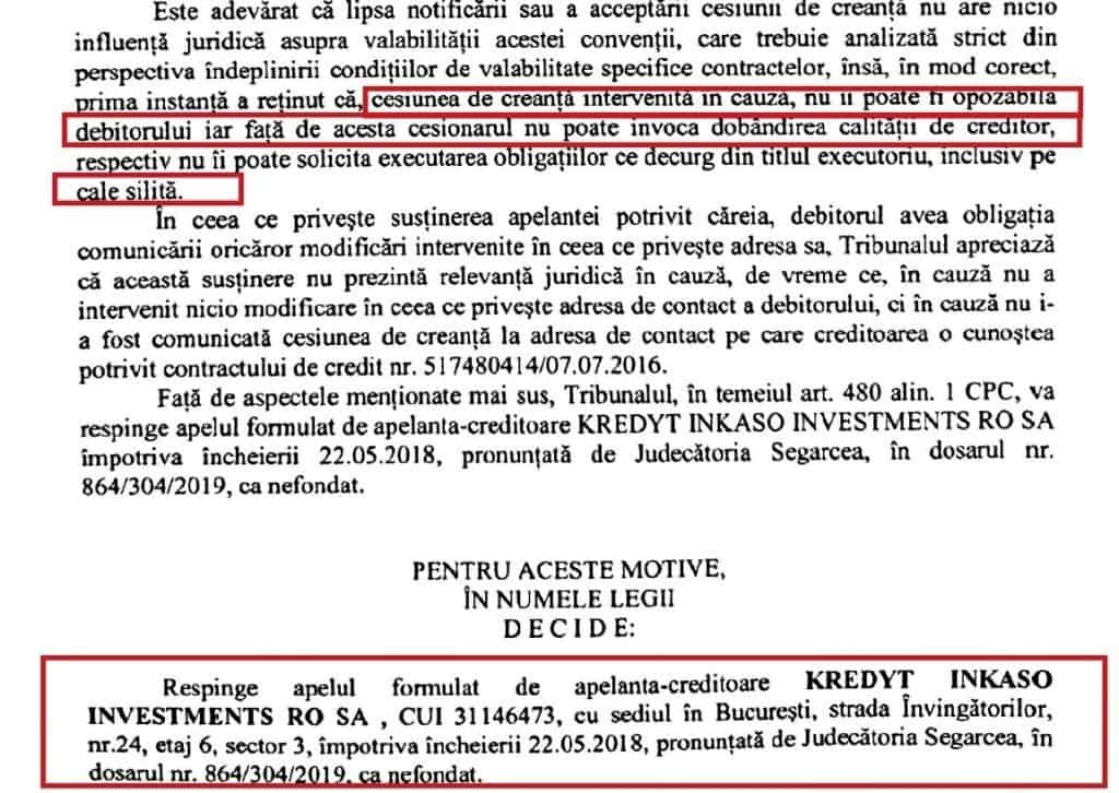 Lipsa Comunicarii Cesiunii