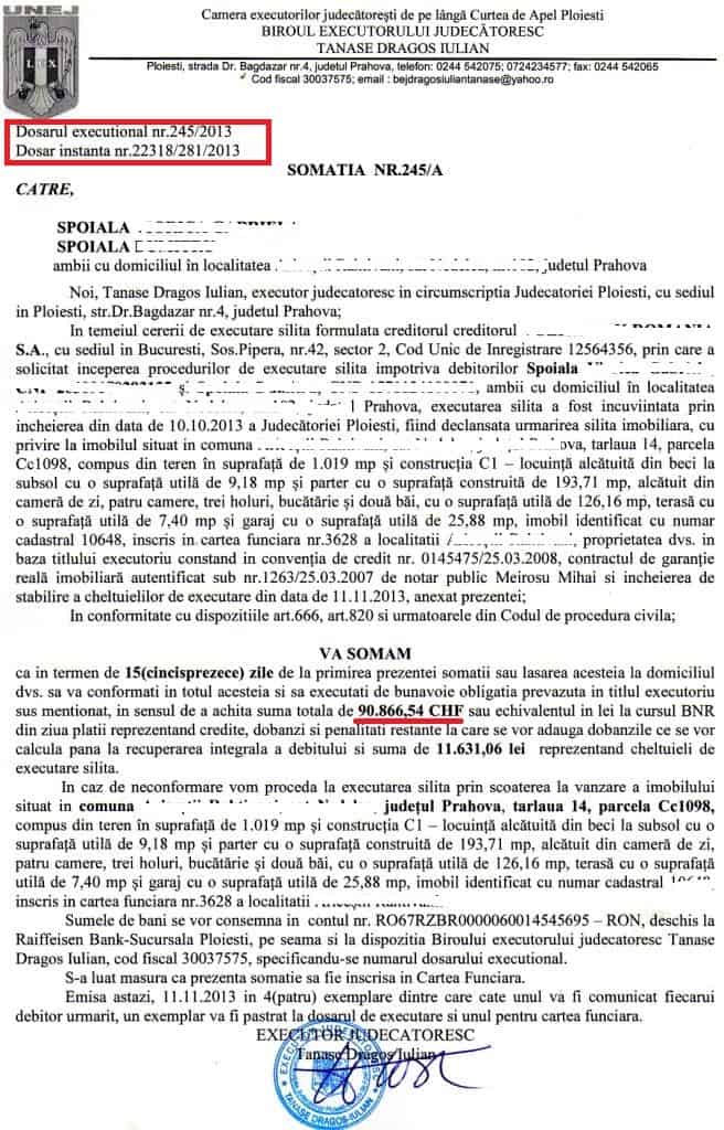 Banca executa silit casa debitorilor Banca executa silit casa debitorilor