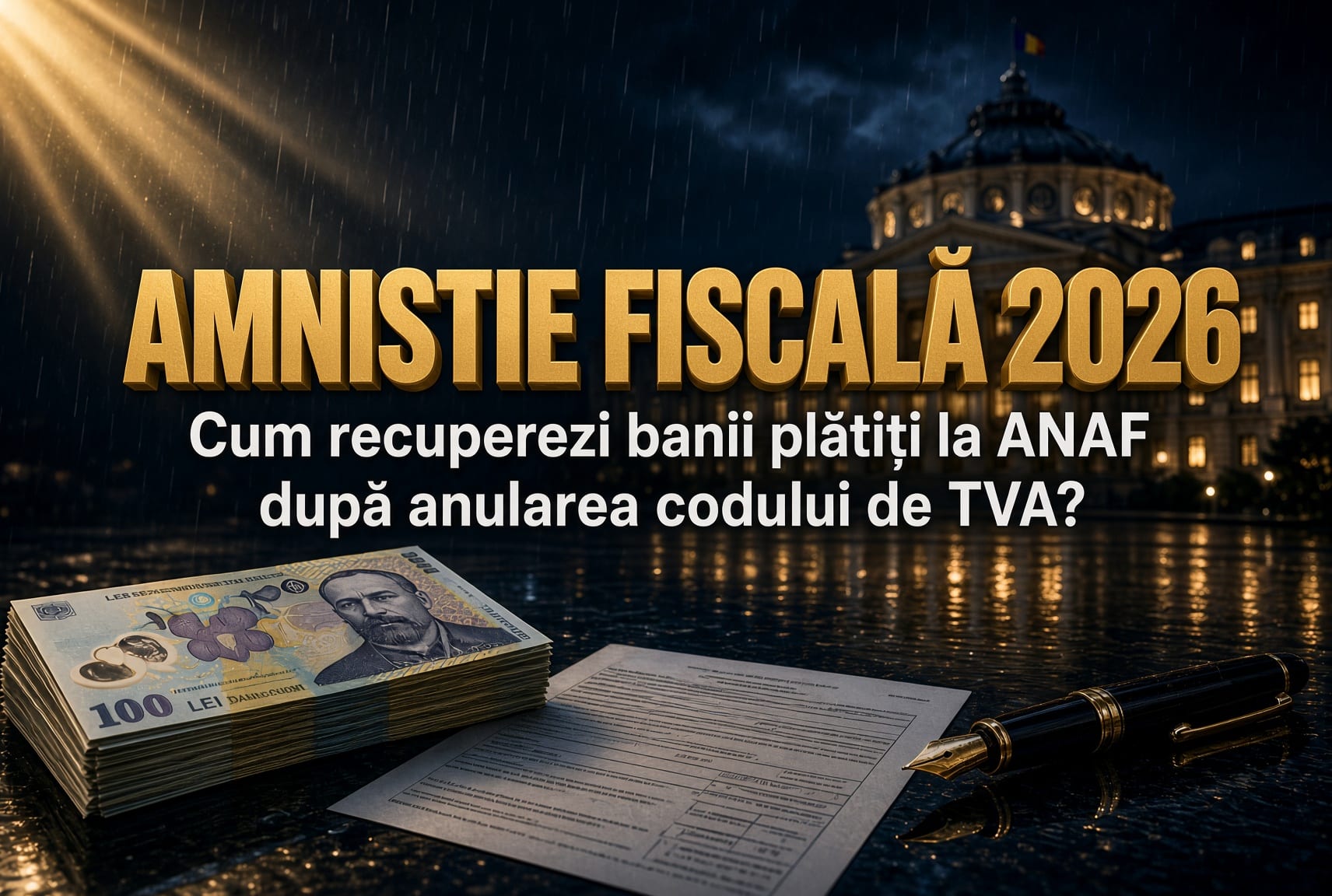 Anularea codului de TVA: cum recuperezi banii plătiți la ANAF?
